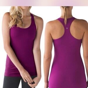Women's Purple Racerback Tank Top